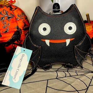 NWT Sleepyville Critters Bat Crossbody